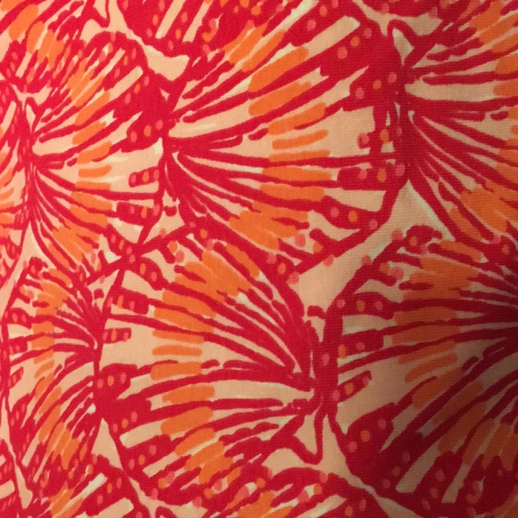 Vineyard Vines Knit Shell Print Ruffle Romper - Picture 3 of 4